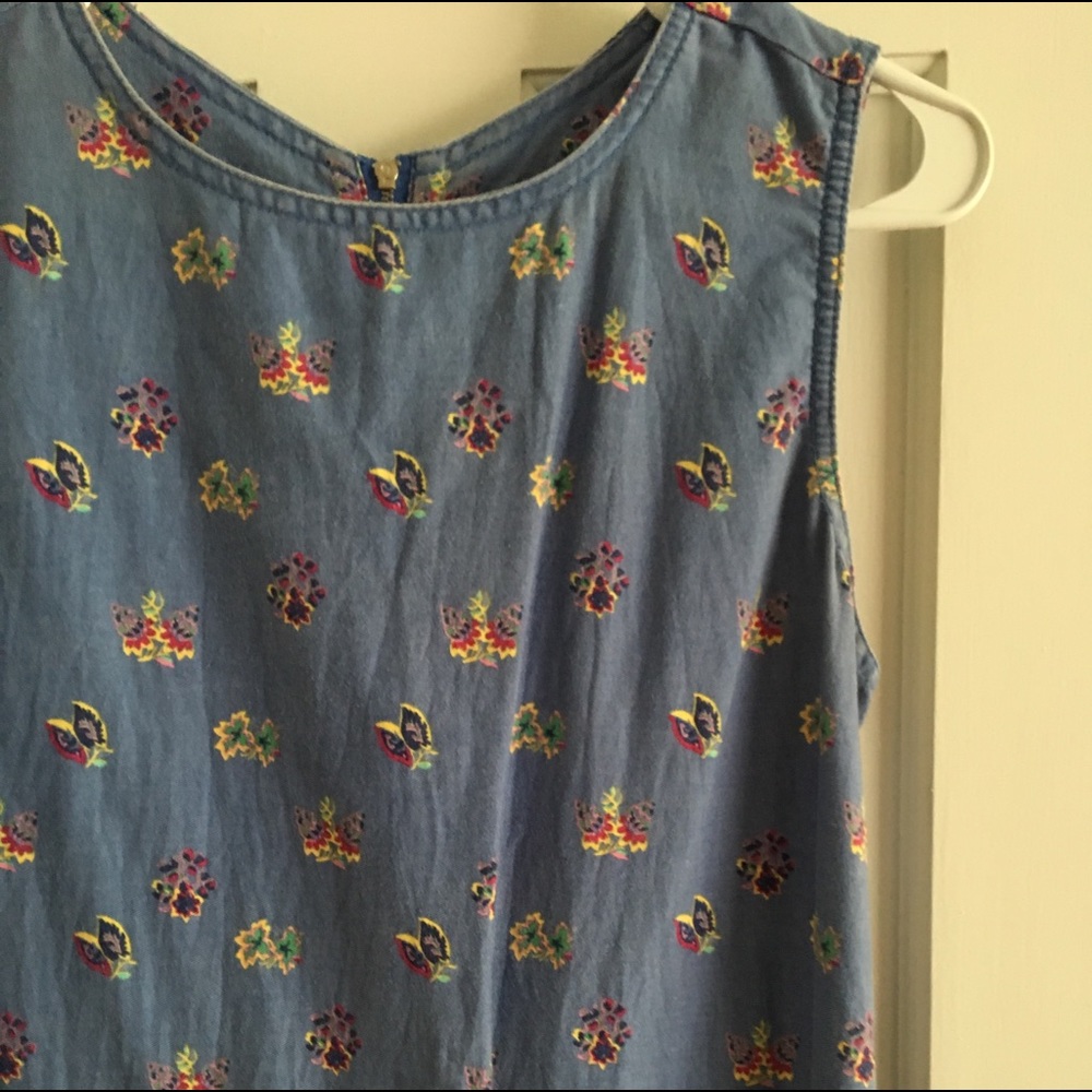 BUTTERFLY PRINT DRESS - Picture 3 of 4